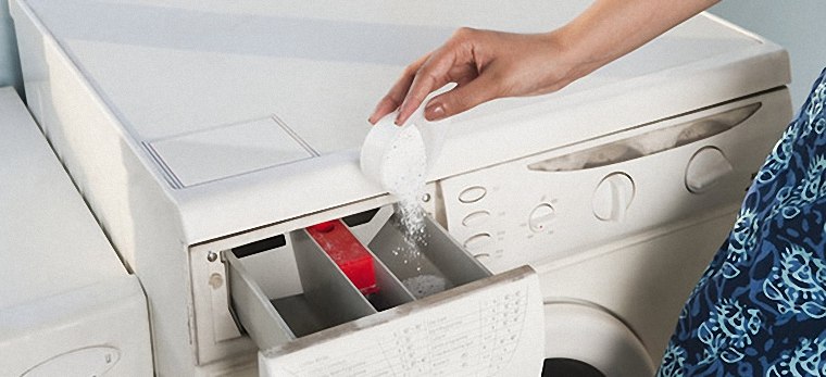 cách dùng bột giặt cho máy giặt